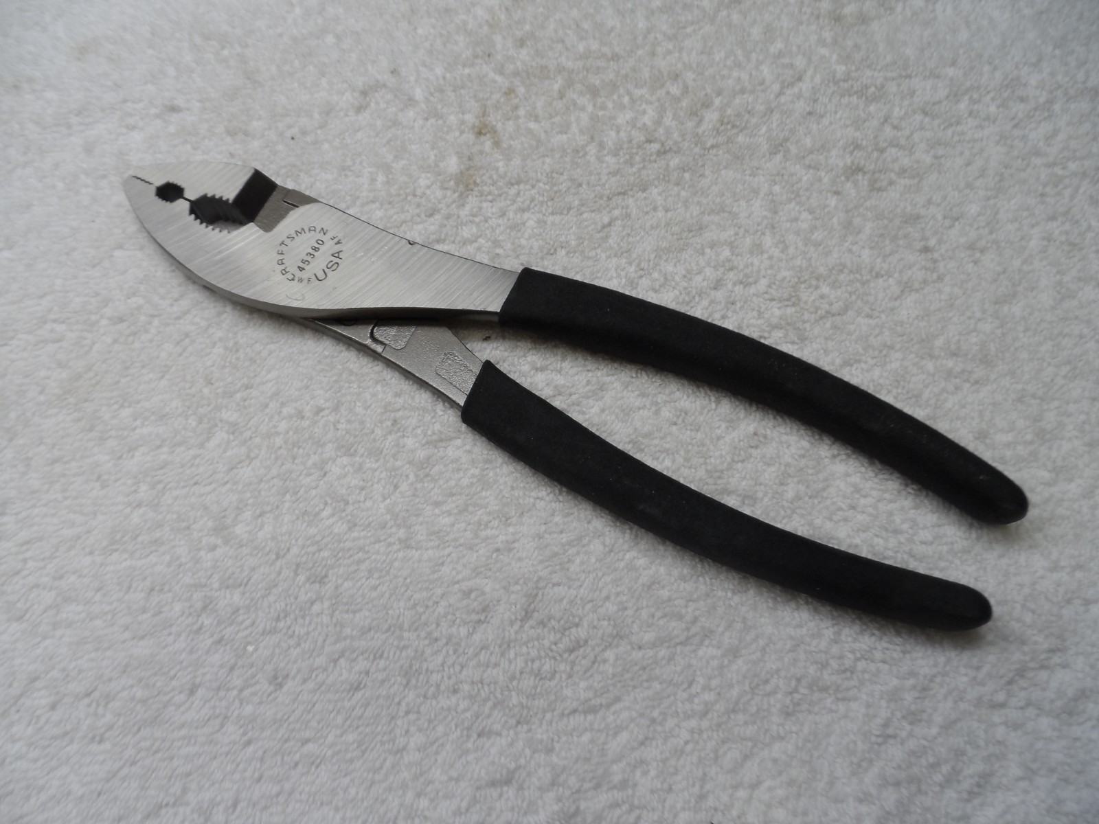 Craftsman 10″ Pliers, Slip Joint, made in USA, WF AF – Part # 45380