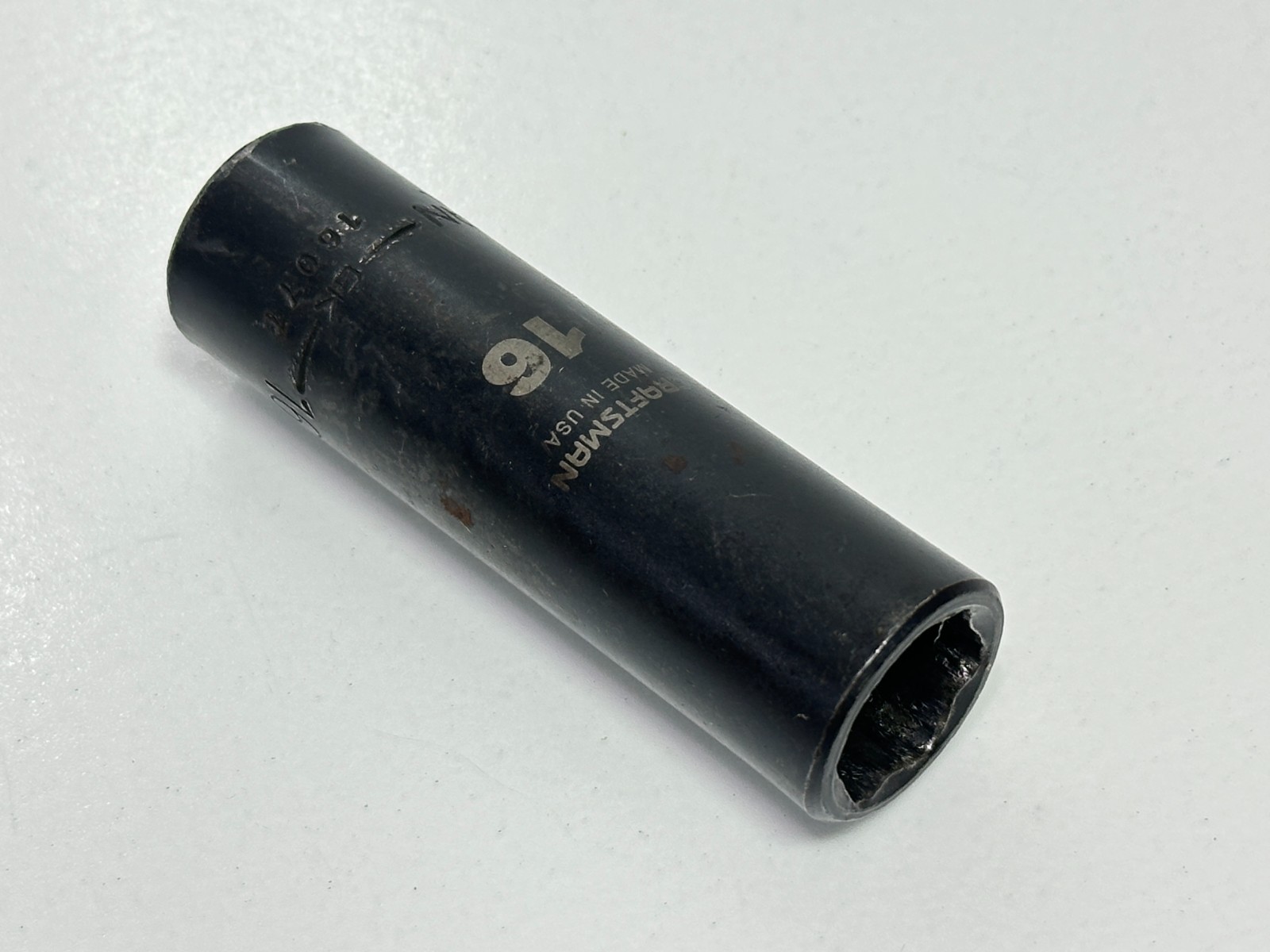 🇺🇸 Craftsman USA GK 16077 USA 16mm Deep Impact Socket, 1/2″ Drive, 6 Point