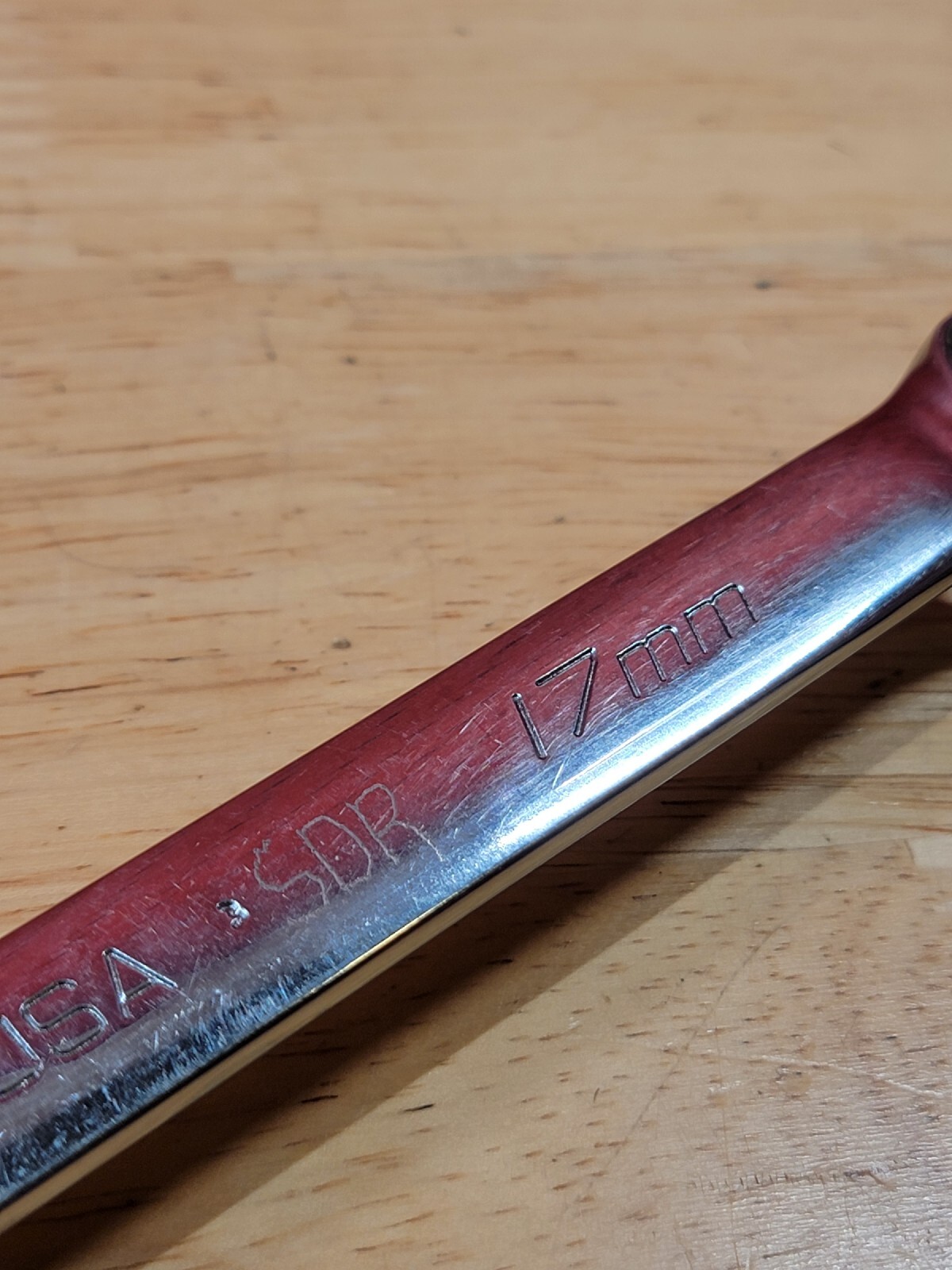 Snap-on 17mm Metric OEXM170B 12-Point Combination Wrench Chrome USA See Details