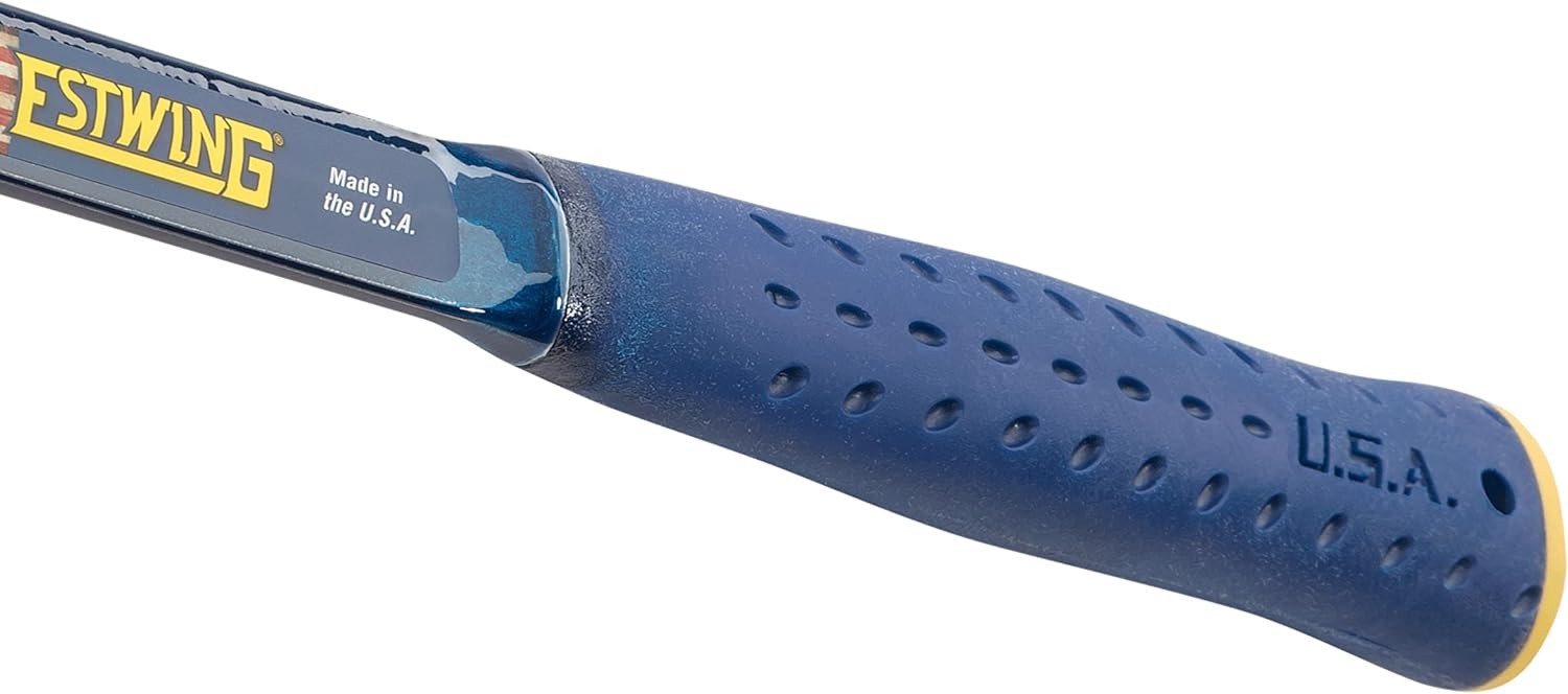 ESTWING BIG BLUE Engineer’s Hammer – 48 oz Sledge with Forged Blue, Blue