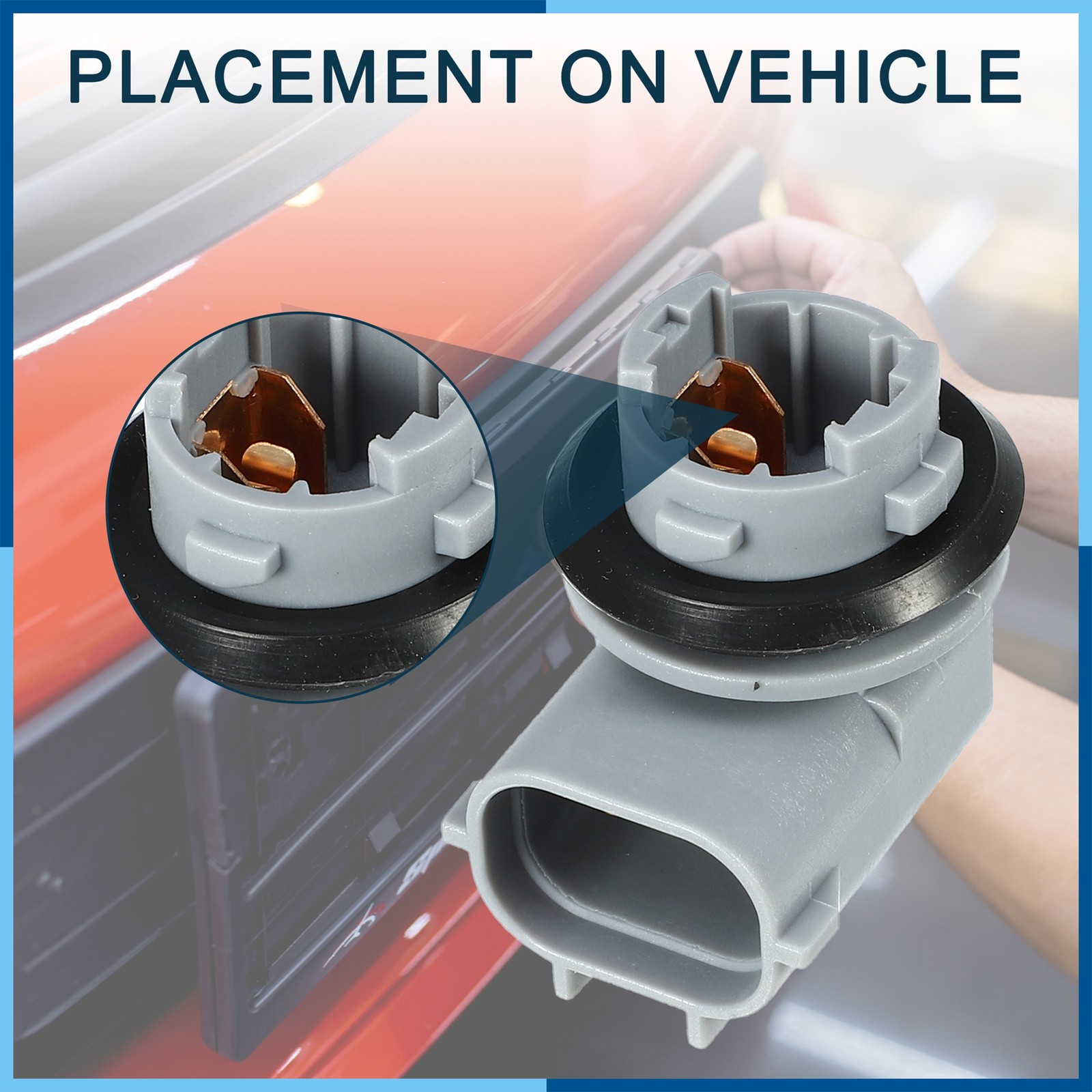 License Plate Light Socket fit for Toyota Tacoma 1995-2004 2 Pin