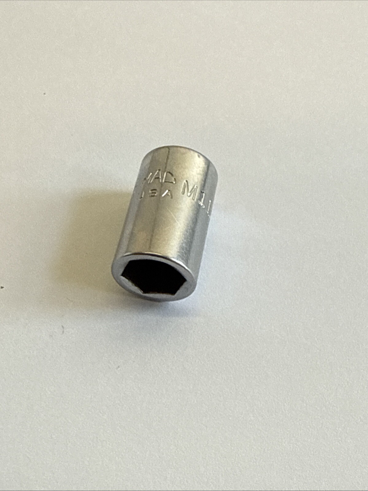 MAC TOOLS M116, 1/4″ DRIVE, 11/32″ SOCKET, SHALLOW, 6 POINT.