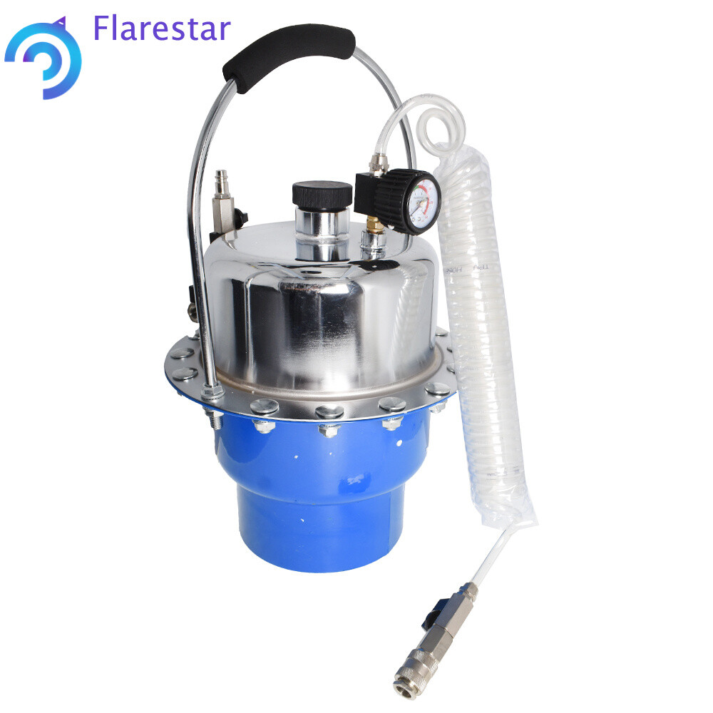 Portable Pneumatic Air Pressure Brake Kit + Clutch Bleeder Valve System Kit