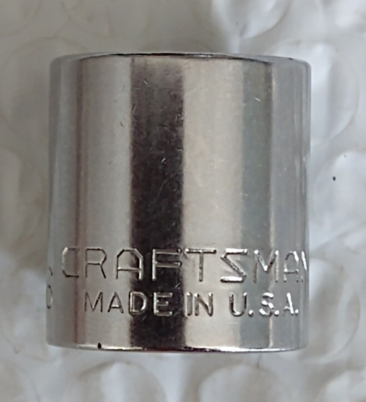 CRAFTSMAN TOOLS USA G44336, 3/8″ DRIVE, 11/16″ SOCKET, SHALLOW, 12 POINT.