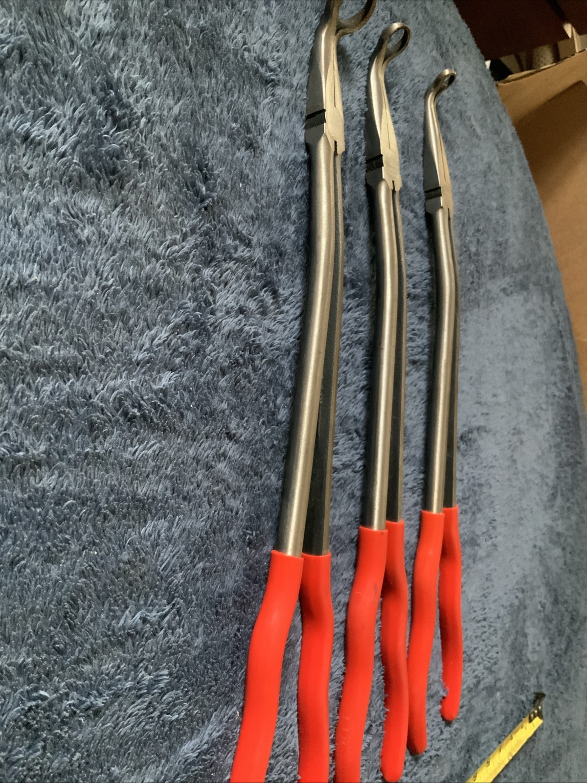 Mac Tools 3pc Hose Grip Pliers……all 3 Bent?? See Pics….p16sg, P16mg, P16lg….