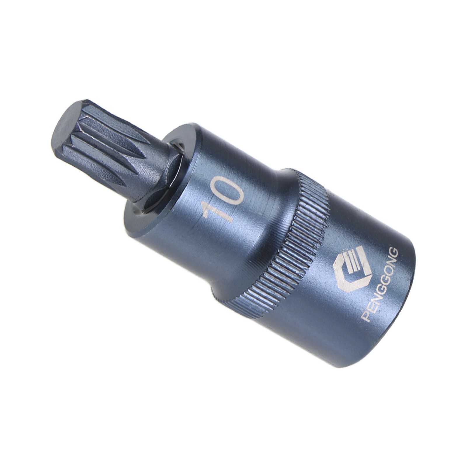 Triple Square Spline Bit Socket M10 Bit 1/2″ Drive 2″ Star S2 Alloy Steel Cr-V