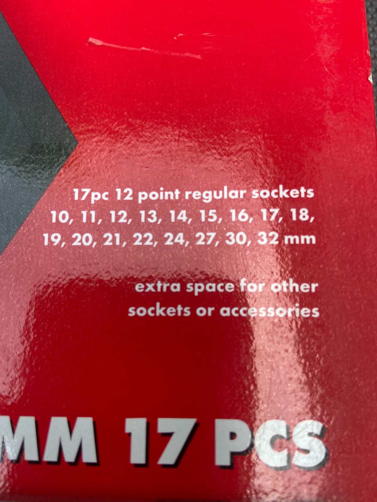 Teng TT1217 1/2 Drive Socket Set -17 Pieces, 12 Point NEW. PLEASE READ ADVERT