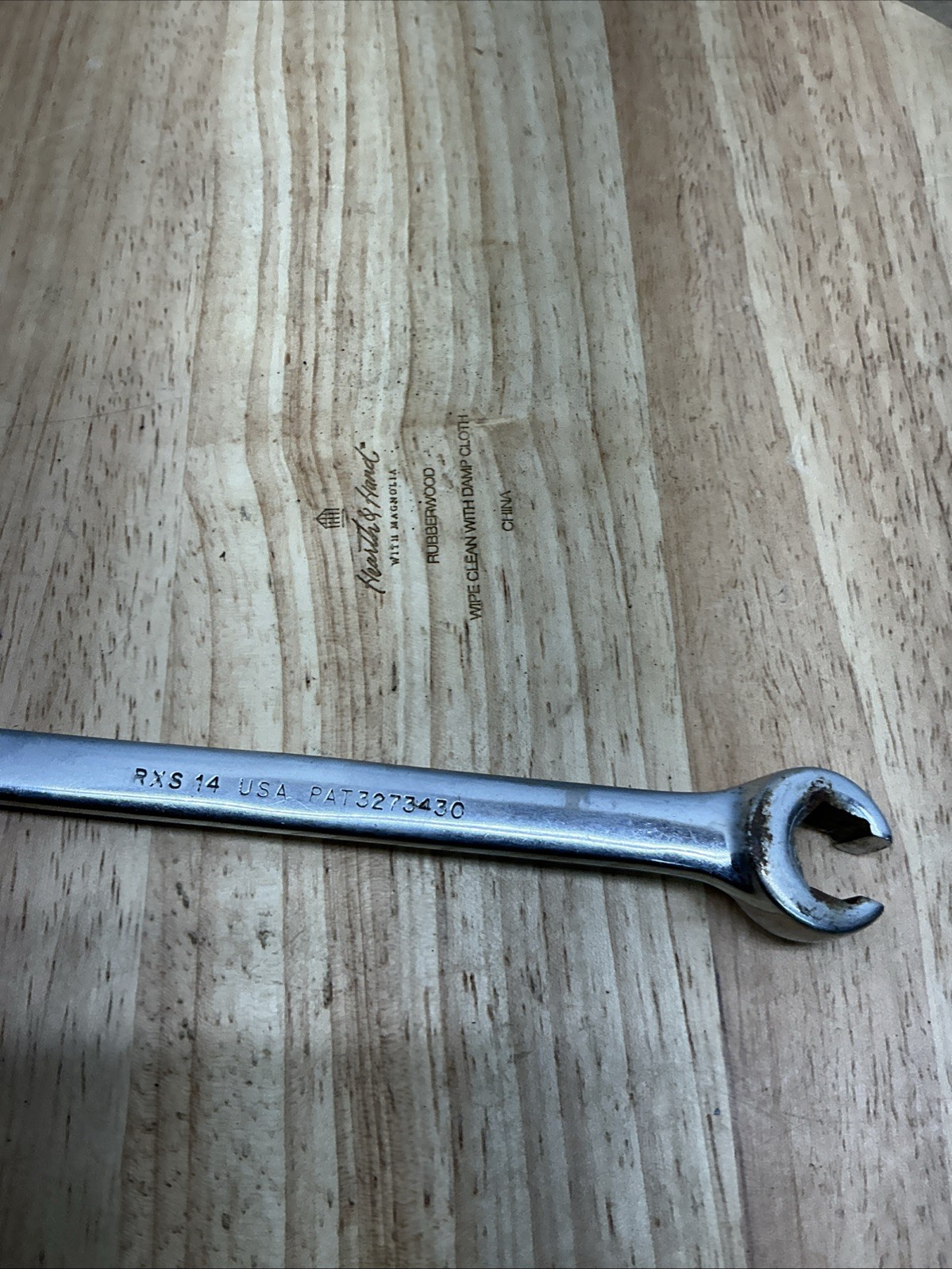 Snap-on Tools RXS14 7/16″ Flare Nut Line Wrench/Open End Combination 6 Point (D)