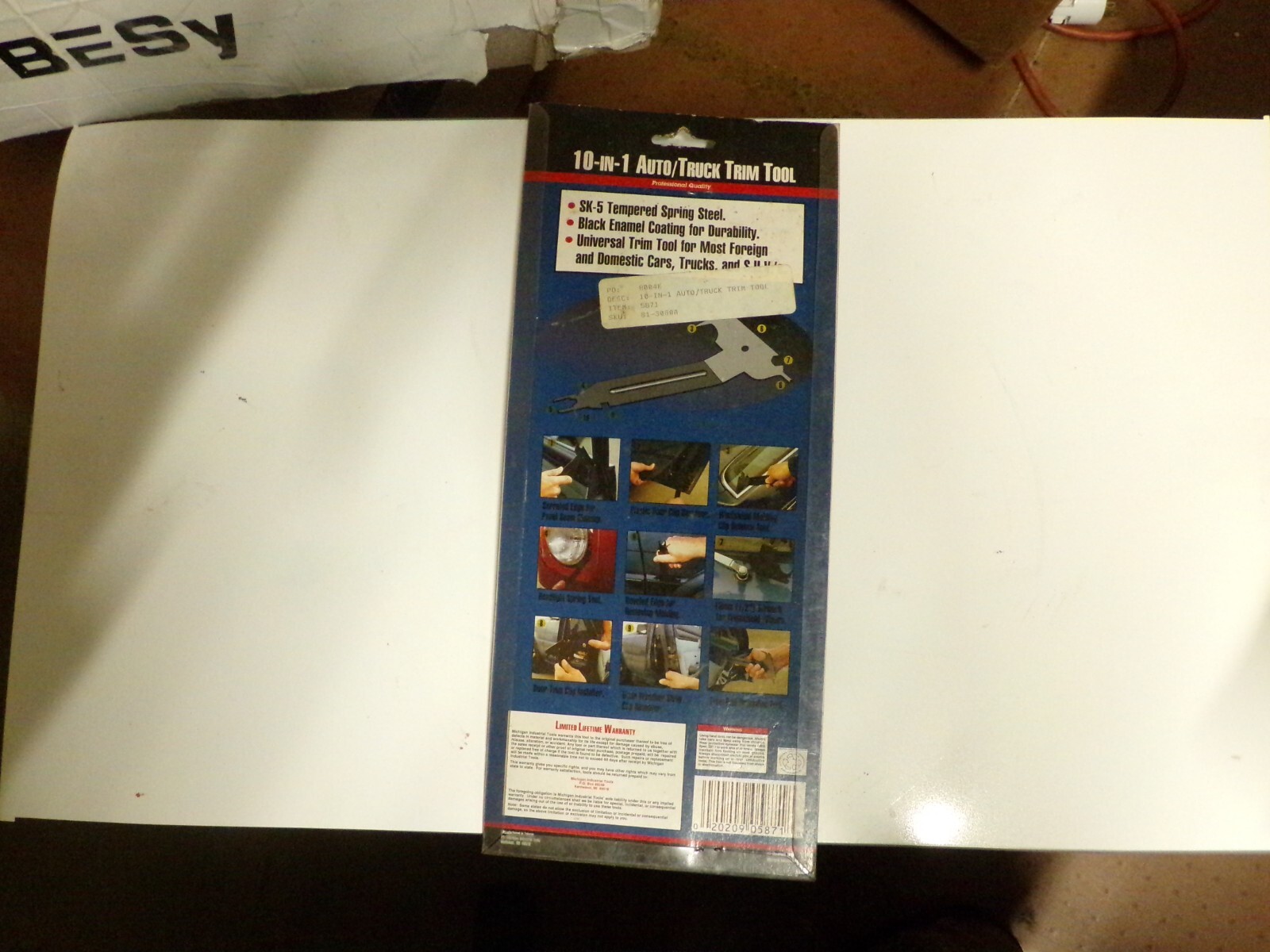 MIT / MICHIGAN INDUSTRIAL TOOL 5871 10-in-1 Auto/Truck Trim Tool