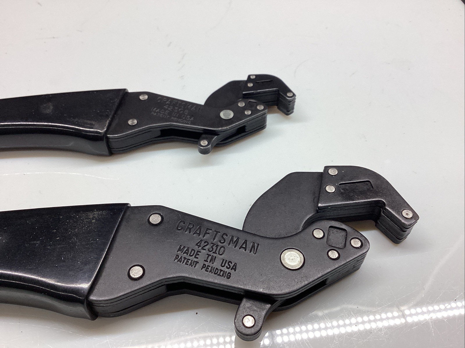 Two Craftsman Clench Wrenches 42310 1/2 “To 15/16 “ 42308 3/8 “To 11/16”