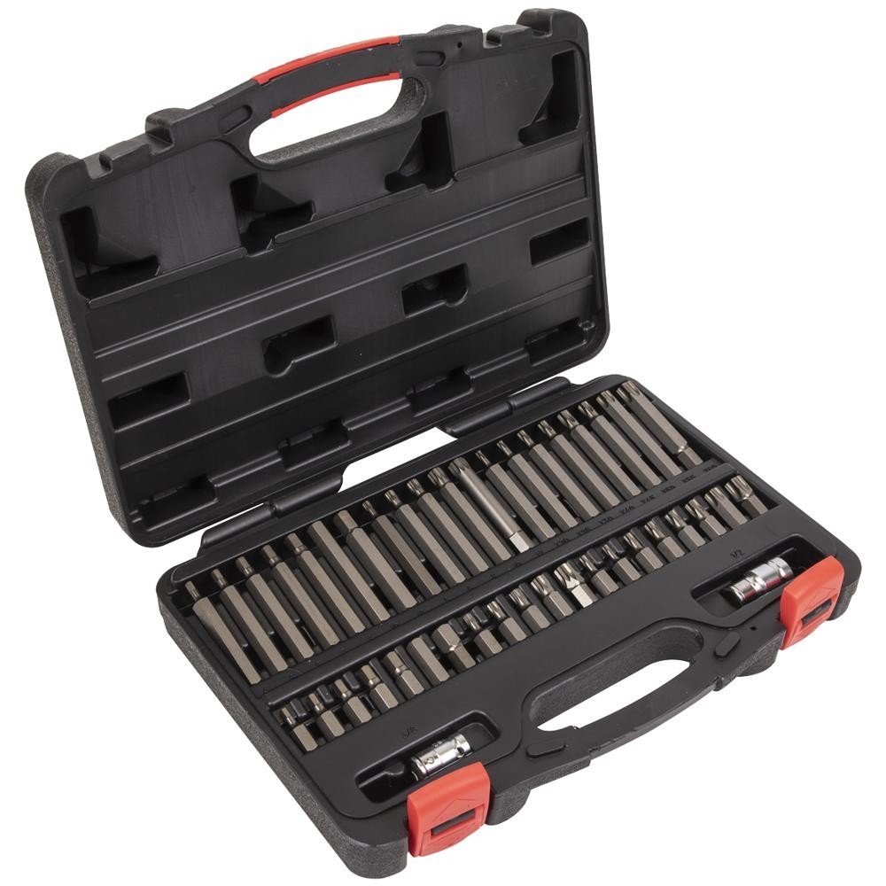 Sealey 42 Piece Torx, Hex and Spline Socket Bit Set