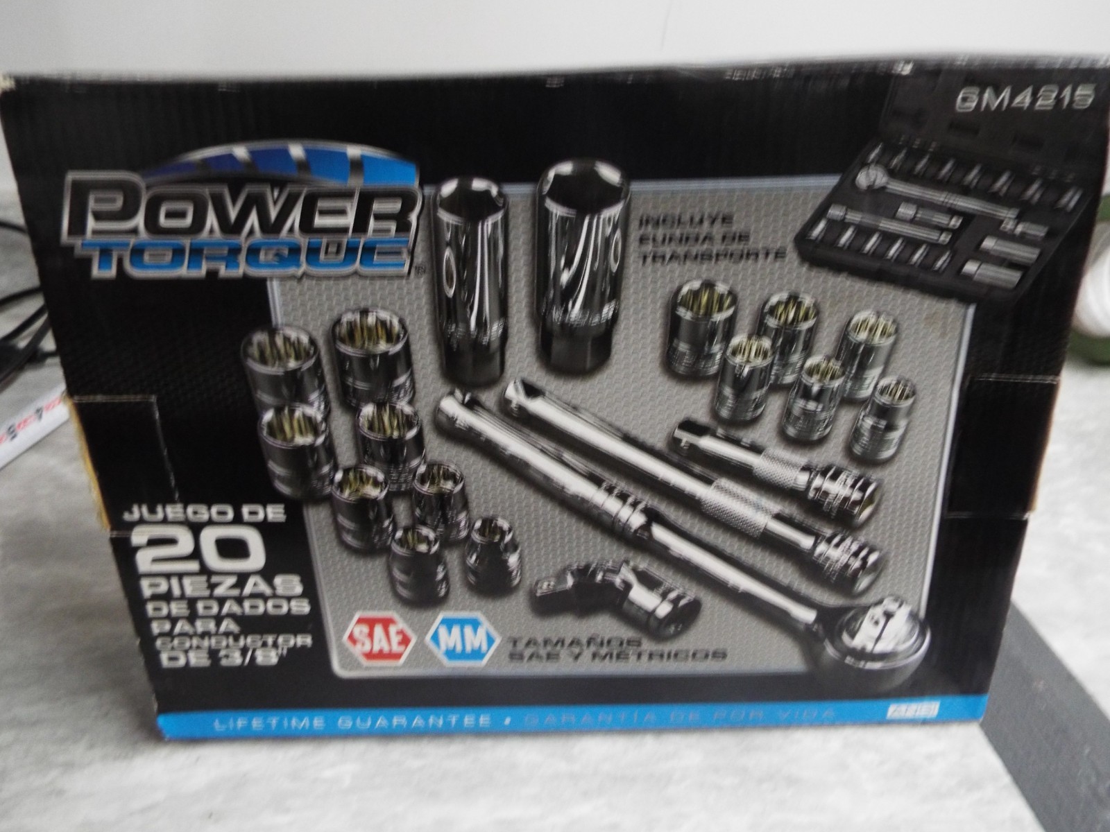POWER TORQUE GM4215 20PC SOCKET SET