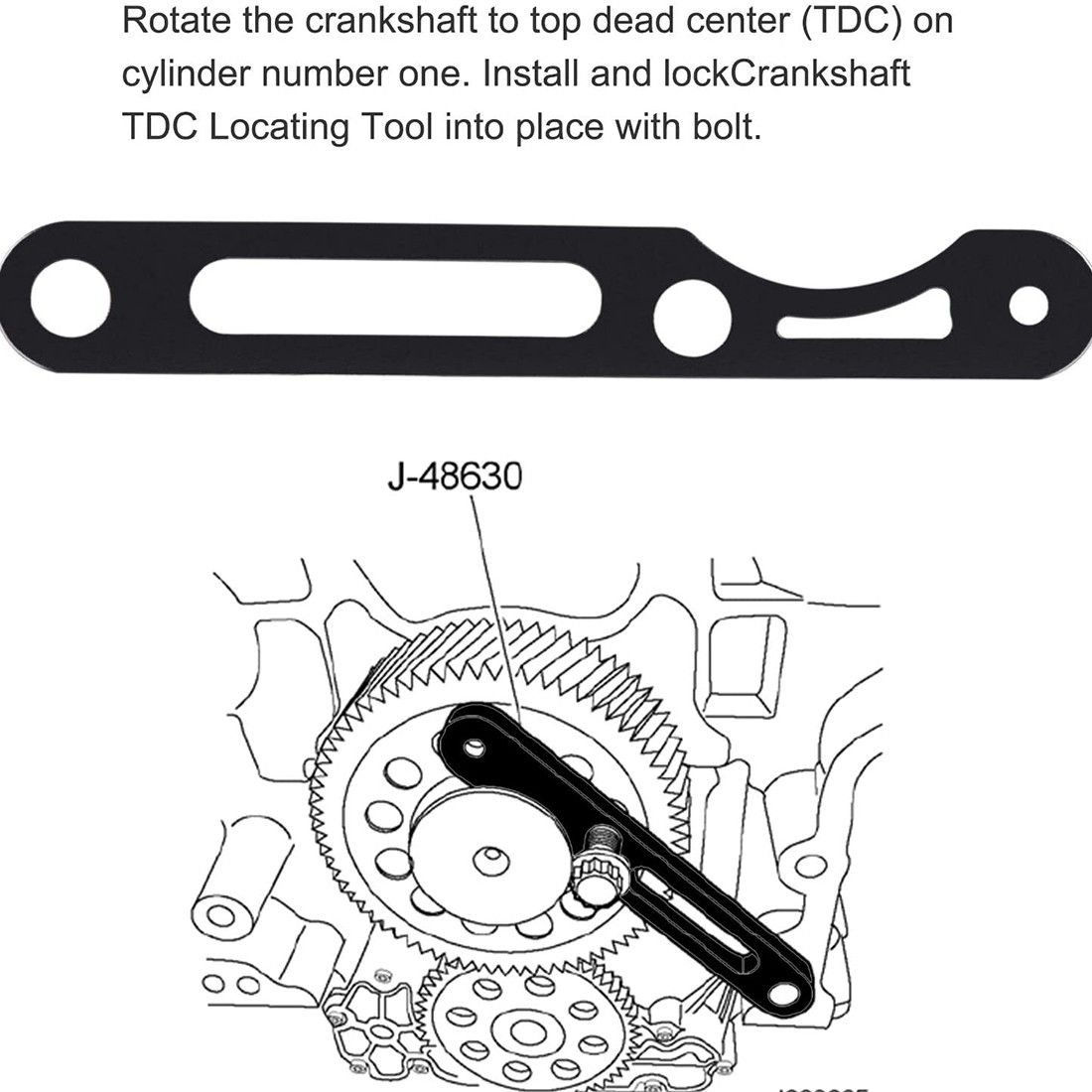 J-47487 J-48630 Engine Gear Train Timing Tool Kit for Detroit Diesel DD13 DD15