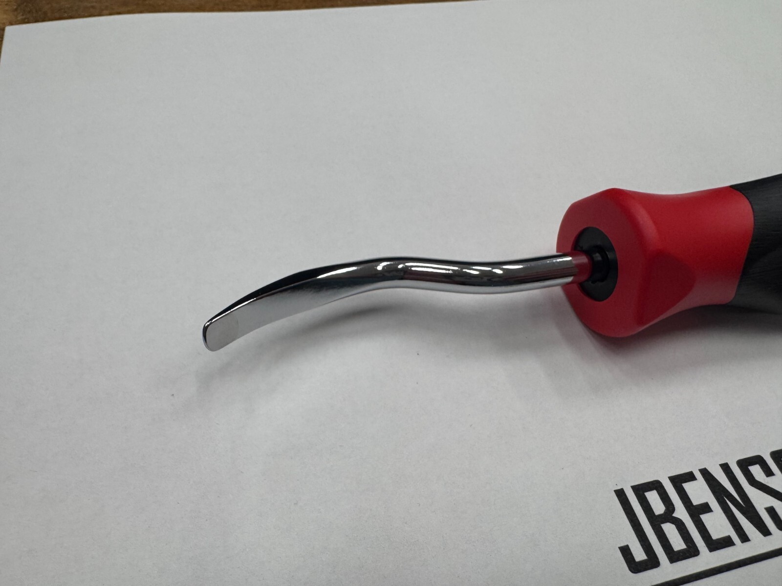 Snap-on Tools USA NEW RED Soft Grip Straight Short Radiator Pick SGAS1714BR