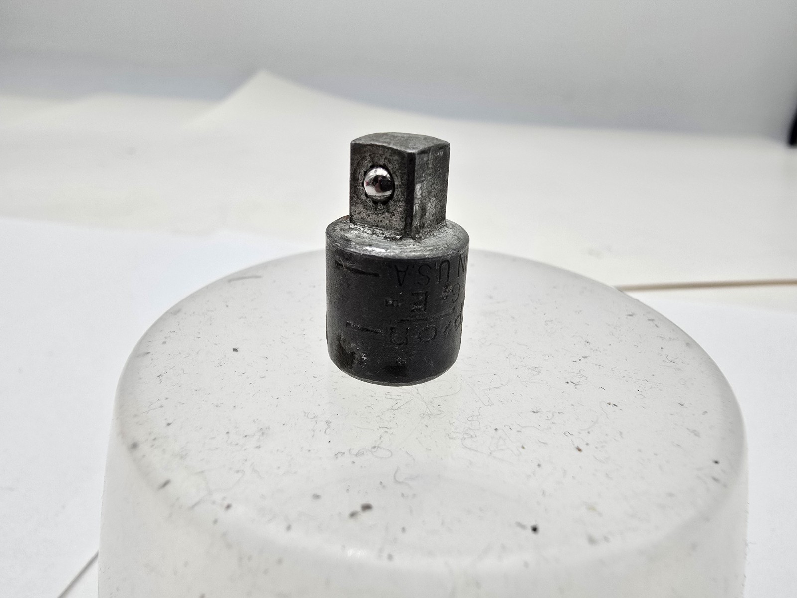 Vintage Snap On Tools 9/32″ To 1/4″ Adapter A-6-E (9/32″ Female X 1/4″ Male)