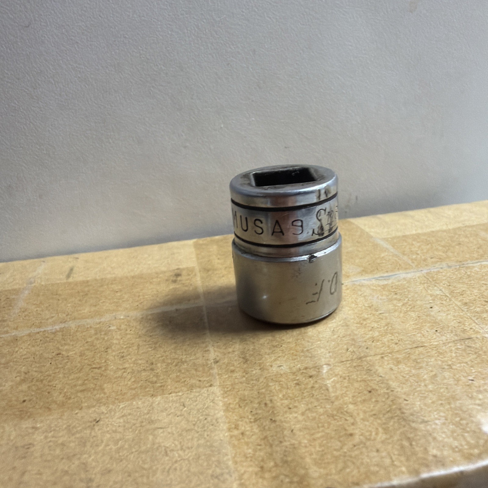 Snap On 3/8″ Drive 14M/M 12PT Metric Shallow Chrome Socket USA F 14M 14MM