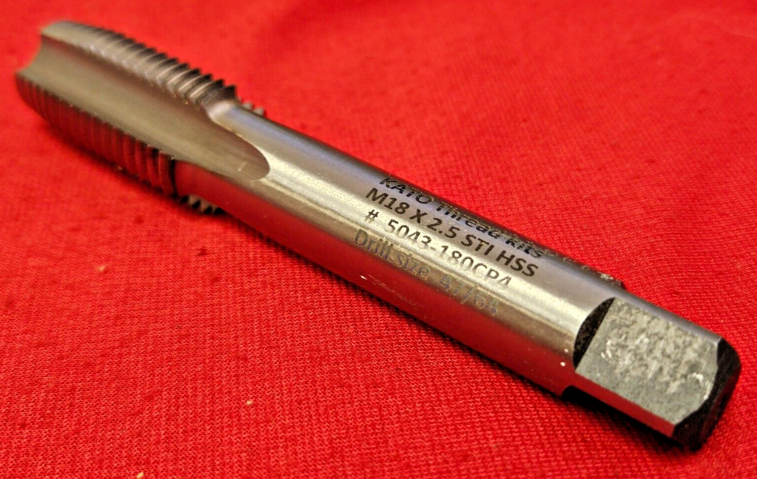 M18 X 2.5 STI Screw Thread Repair Insert Tap Perma-Coil 5043-180CP4 Fits Heli
