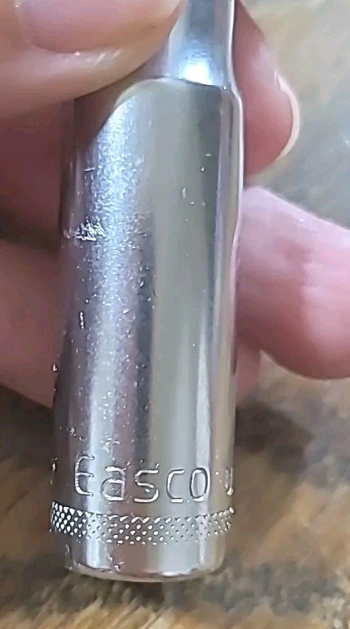 Easco 1/2″ Extensions-3″, 10″. 3/8″ Socket. EUC USA MADE Mechanics Tools