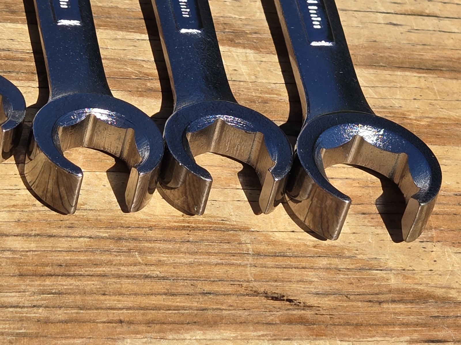 Vintage Craftsman 6pc METRIC Flare Nut Line Wrench Set VA 9mm-21mm USA EUC