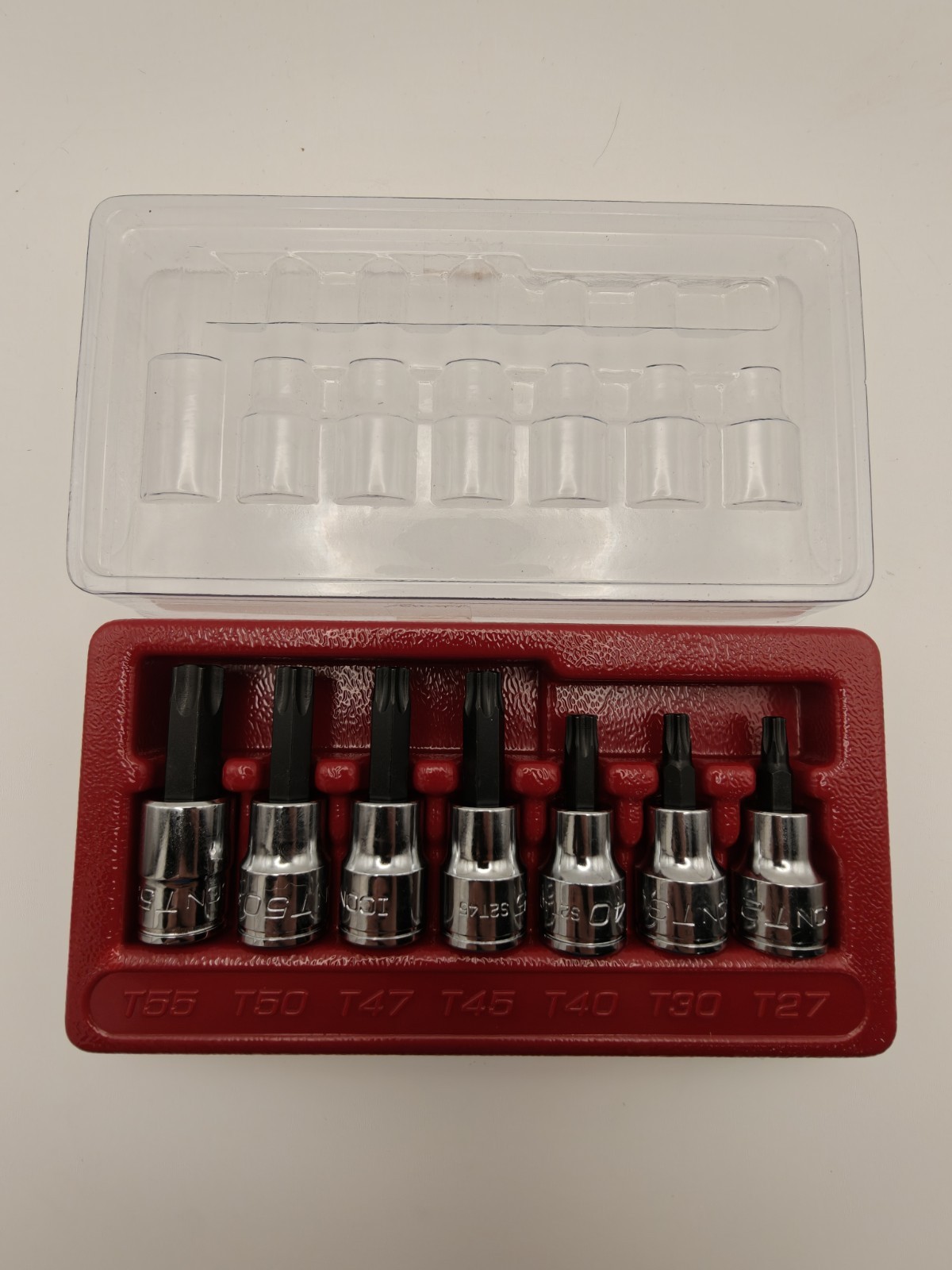 ICON 3/8 in. Drive Professional TORX Bit Socket Set 7 Piece S2T-7