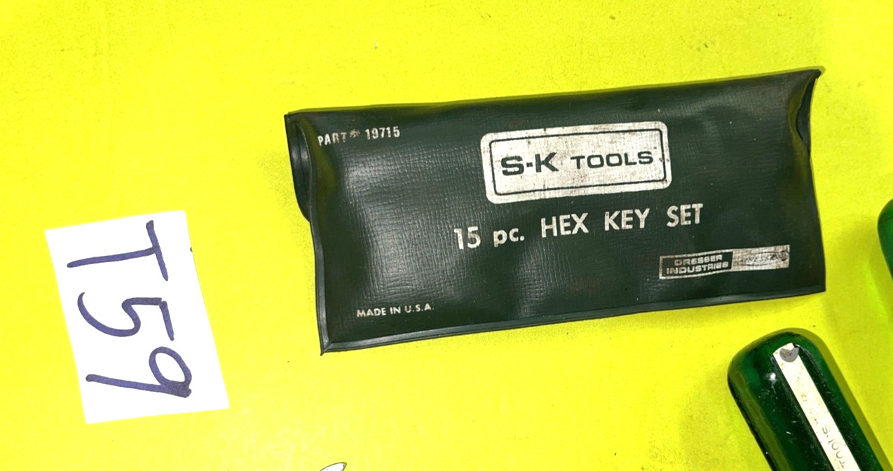 S-K TOOLS 50 PIECE 1/4 & 3/8 DRIVE SAE. GENERAL SERVICE SET SHORT & DEEP