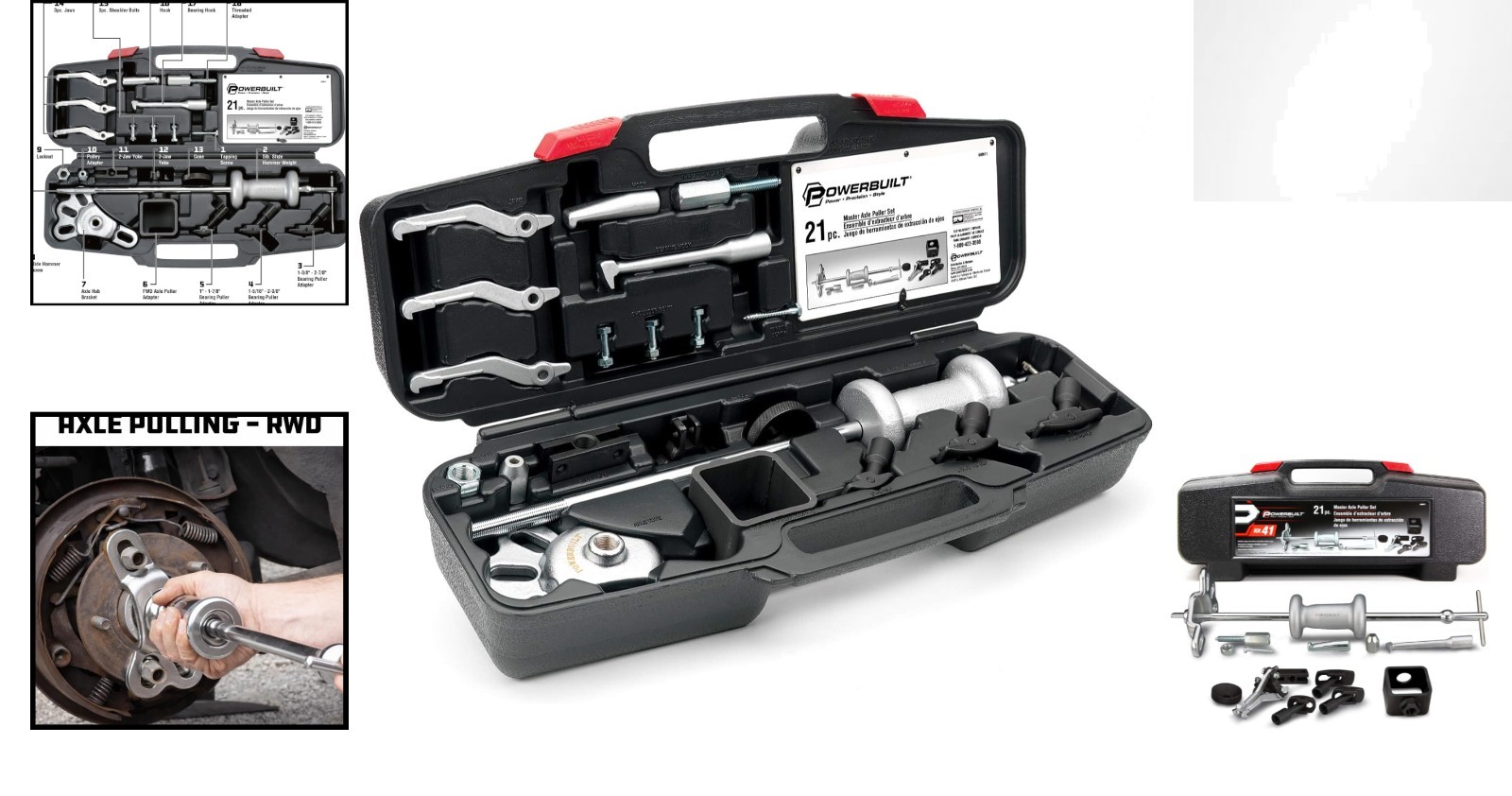 Versatile Axle Puller & Slide Hammer Set – Perfect for Mechanics & Enthusiasts