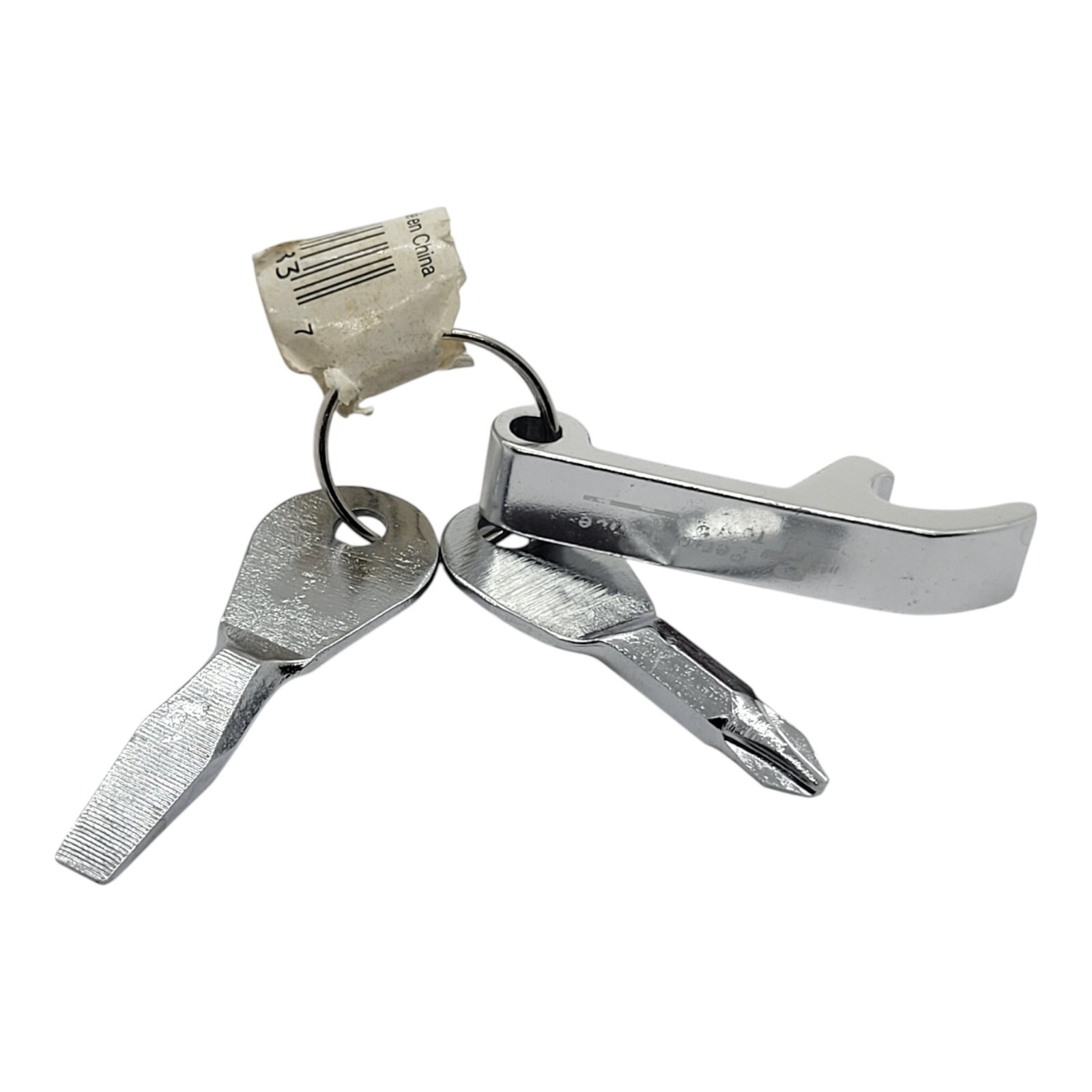 WLMW983 Performance Tool W983 Bottle Opener/Screwdriver/Keyring, 3-Piece