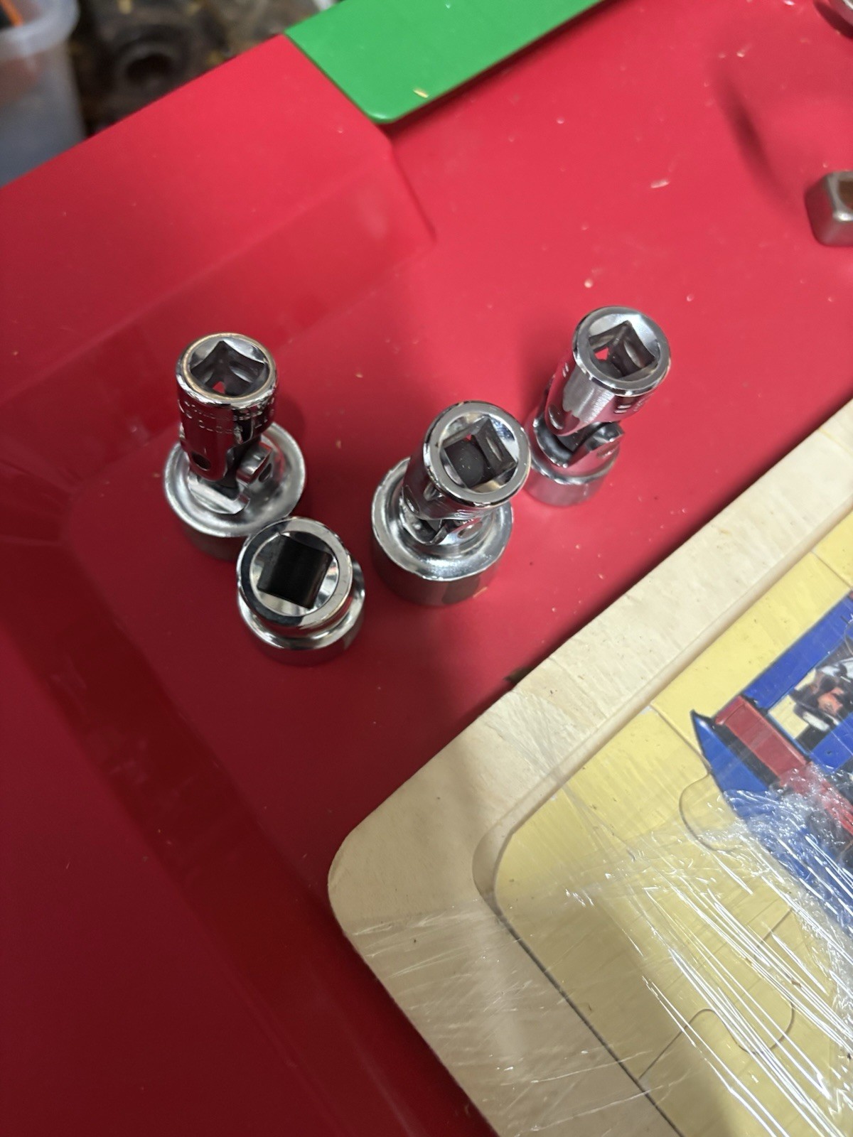 Proto (4) Pc Swivel Standard Set. 2- 7/8” 1-3/4”-1 5/8”. Used But Clean.!! (17)