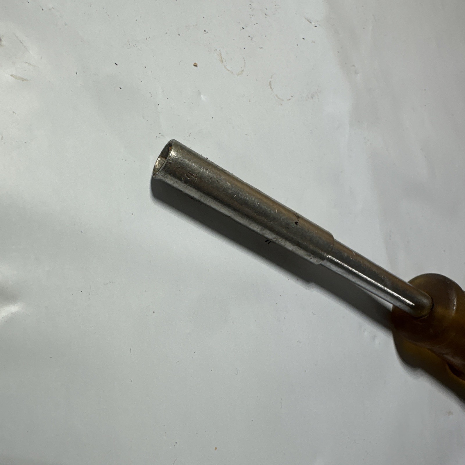 Snap-On Tools SSDM40 1/4″ Bit Driver Magnetic Tip Driver Clear Handle No Cap USA