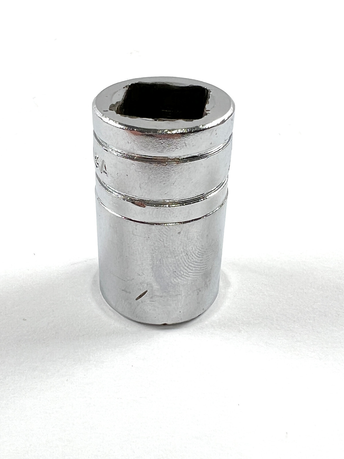 Snap On – 1/2″ Drive 1/2″ SAE, 8pt Double Square Shallow Socket (Damaged, SW416)