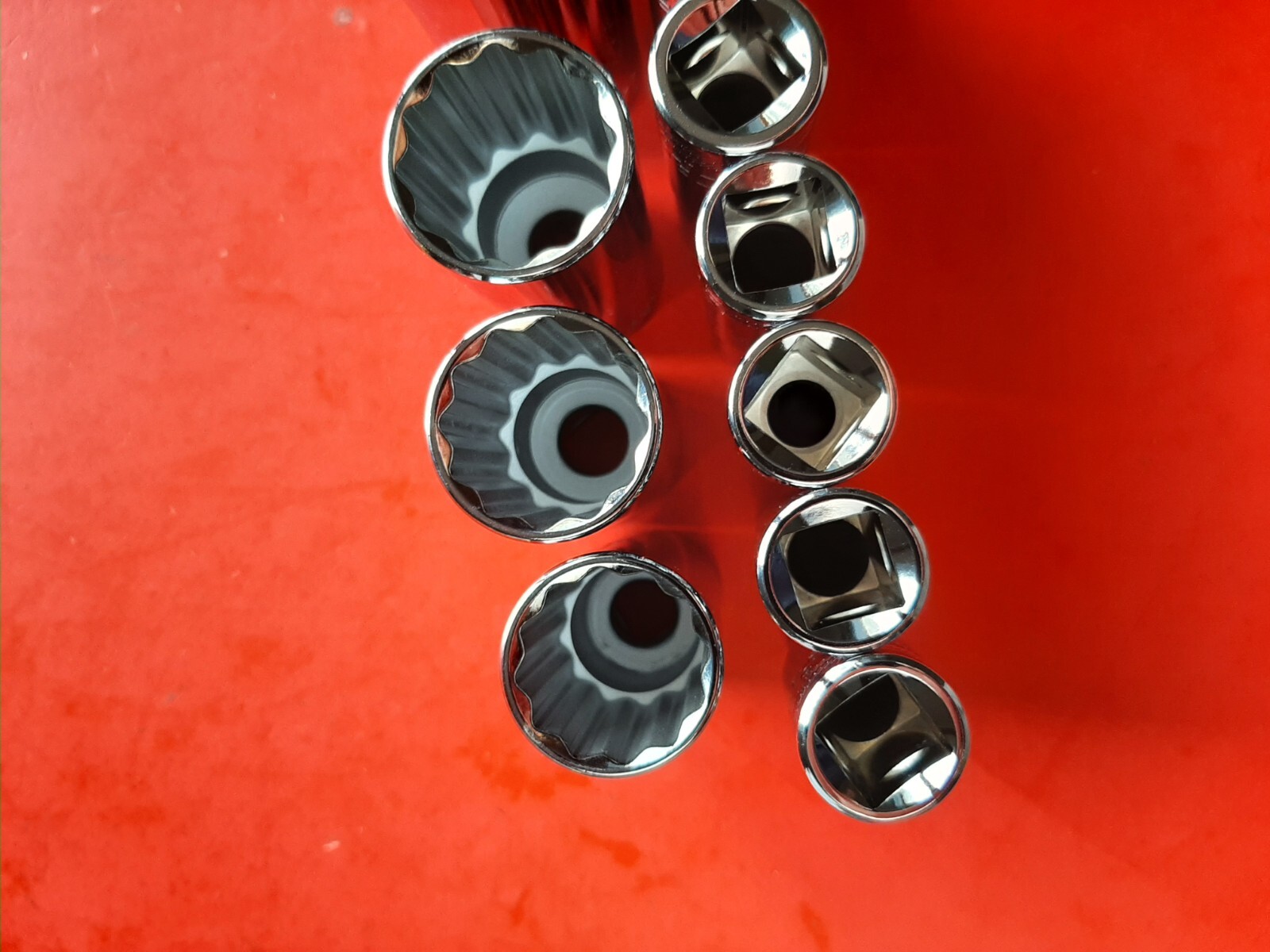 New Craftsman 13 Piece 1/2″ Drive Deep SAE 12 Point Socket Set 3/8 to 1-1/8″