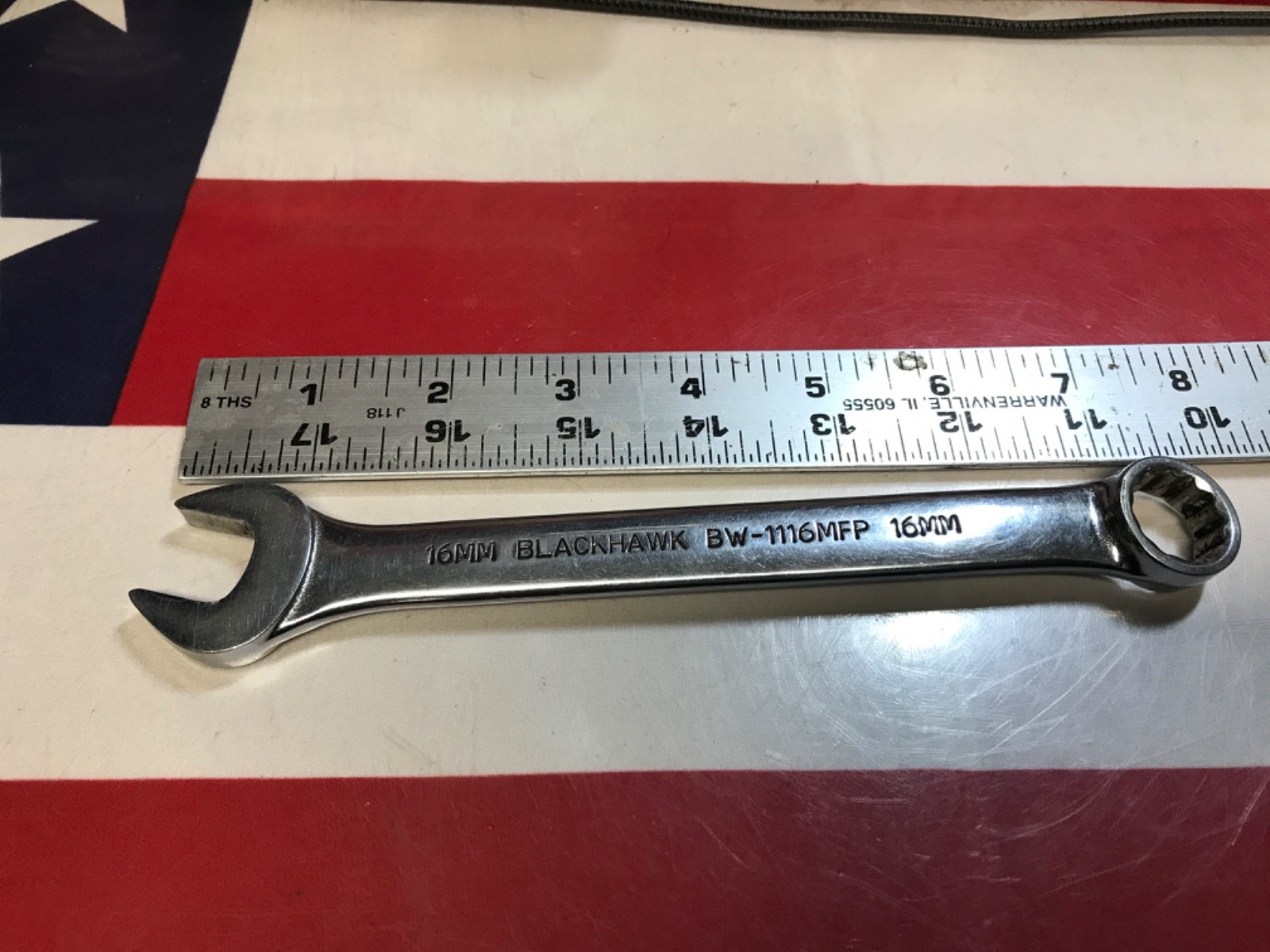 Blackhawk tools wrench 16mm BW-1116MFP full chrome VVVv