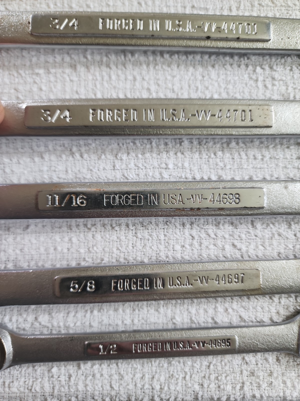 Craftsman Forged in USA 12 Point Wrench Set of 10 «V Series»
