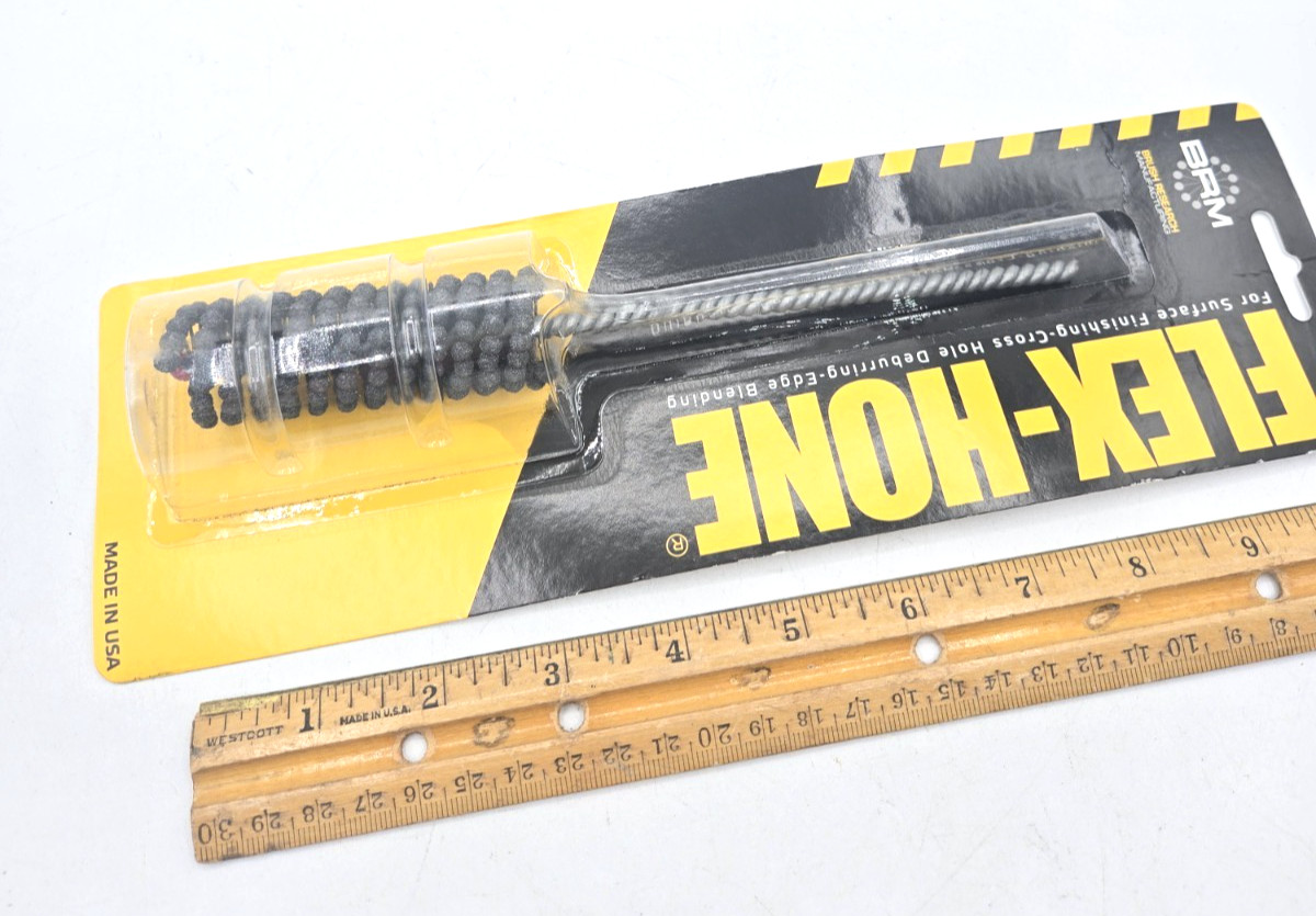 BRM Brush Research BC151618 FLEX-HONE 15/16″ 23.8mm 3″ Cylinder Hone 180 Grit