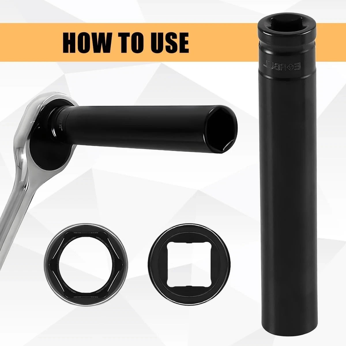 3/4″ Truck Cage Bolt Socket, Extra Deep 1/2″ Drive Removal Puller, OEM# 800921