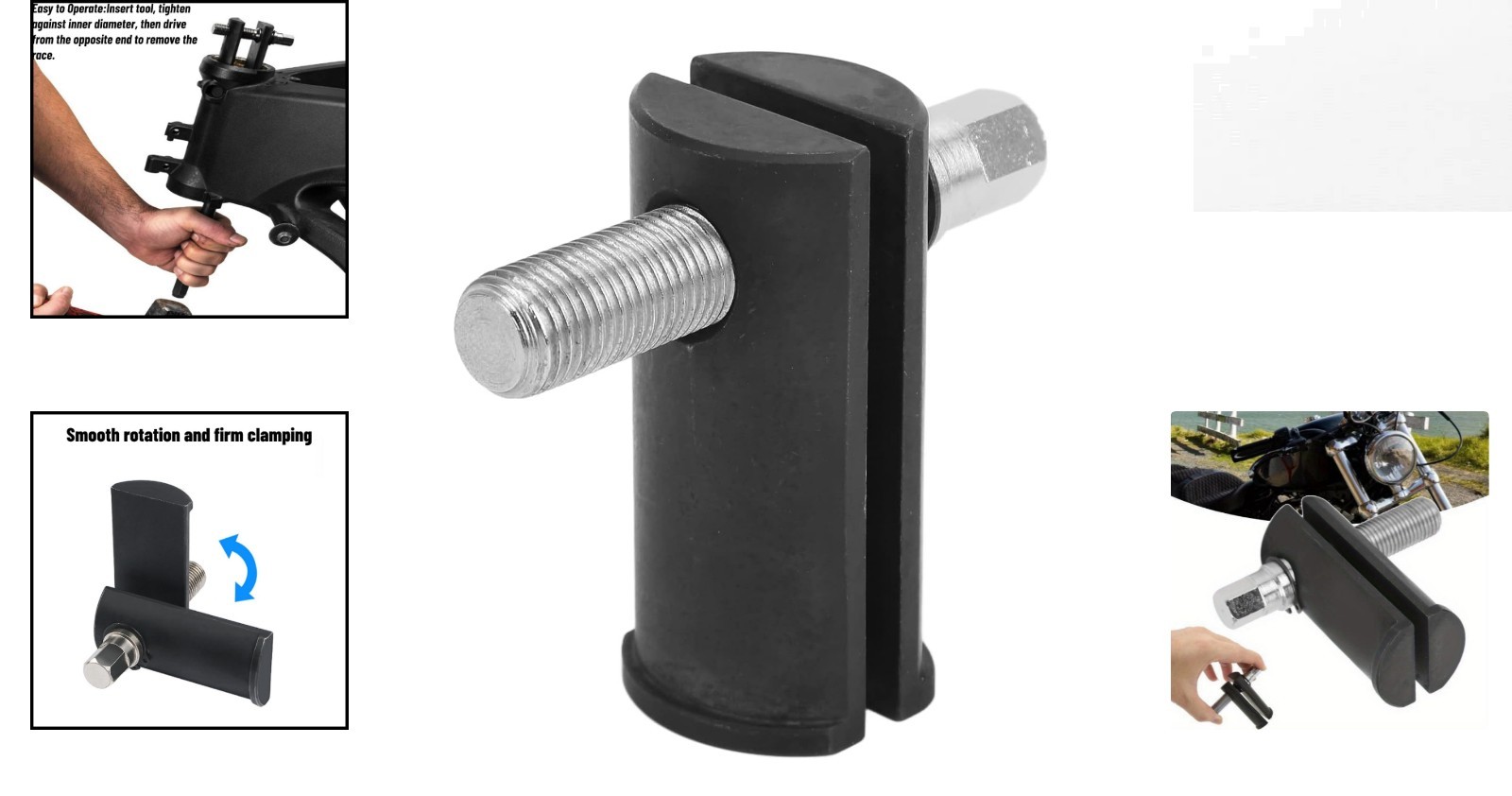 Sturdy Metal Bearing Race Remover Tool – Perfect for Motorcycle Maintenance