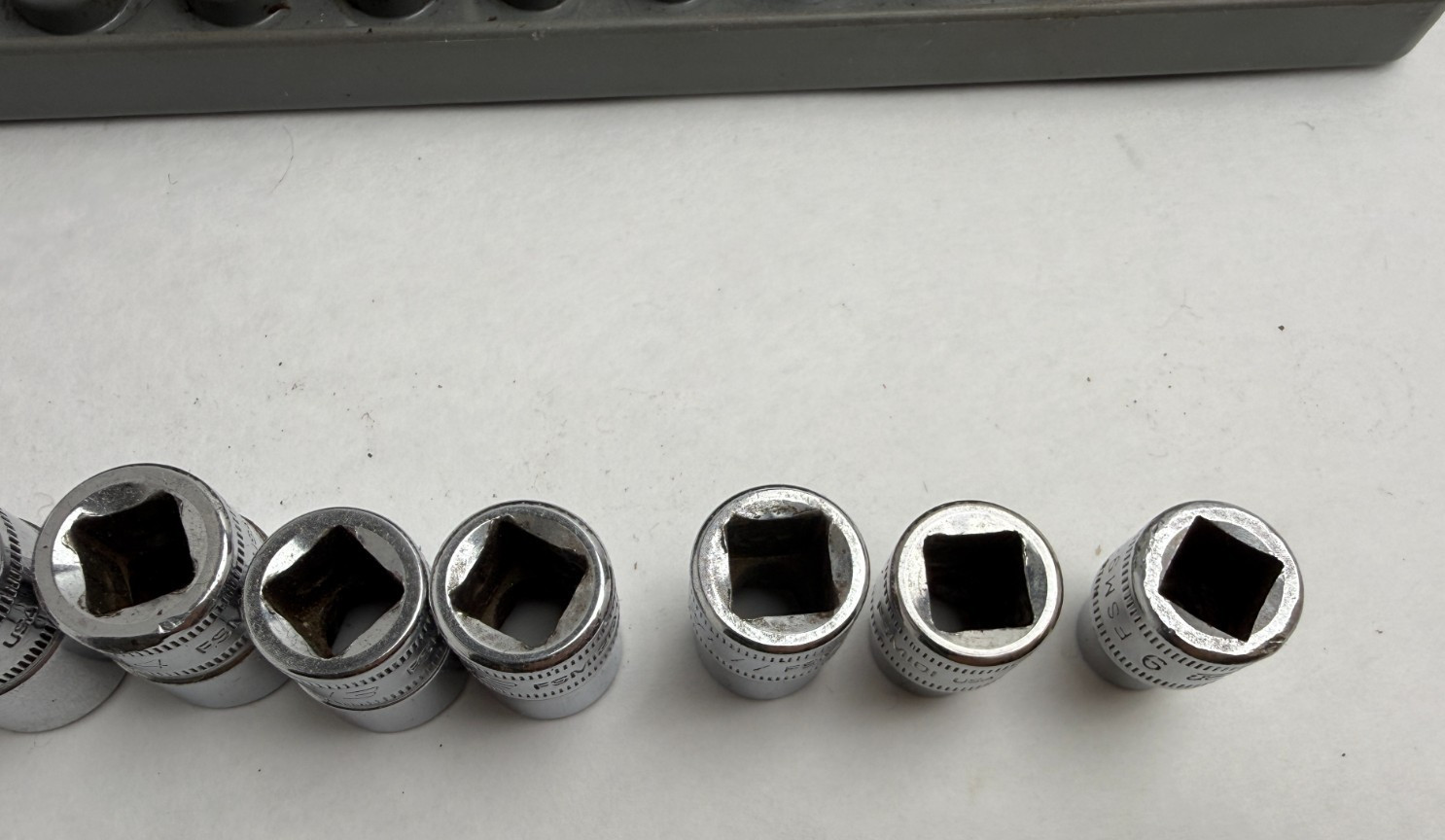 Snap-on 24pc 3/8″ 6-point METRIC 9mm-20mm Shallow & Deep Socket Set