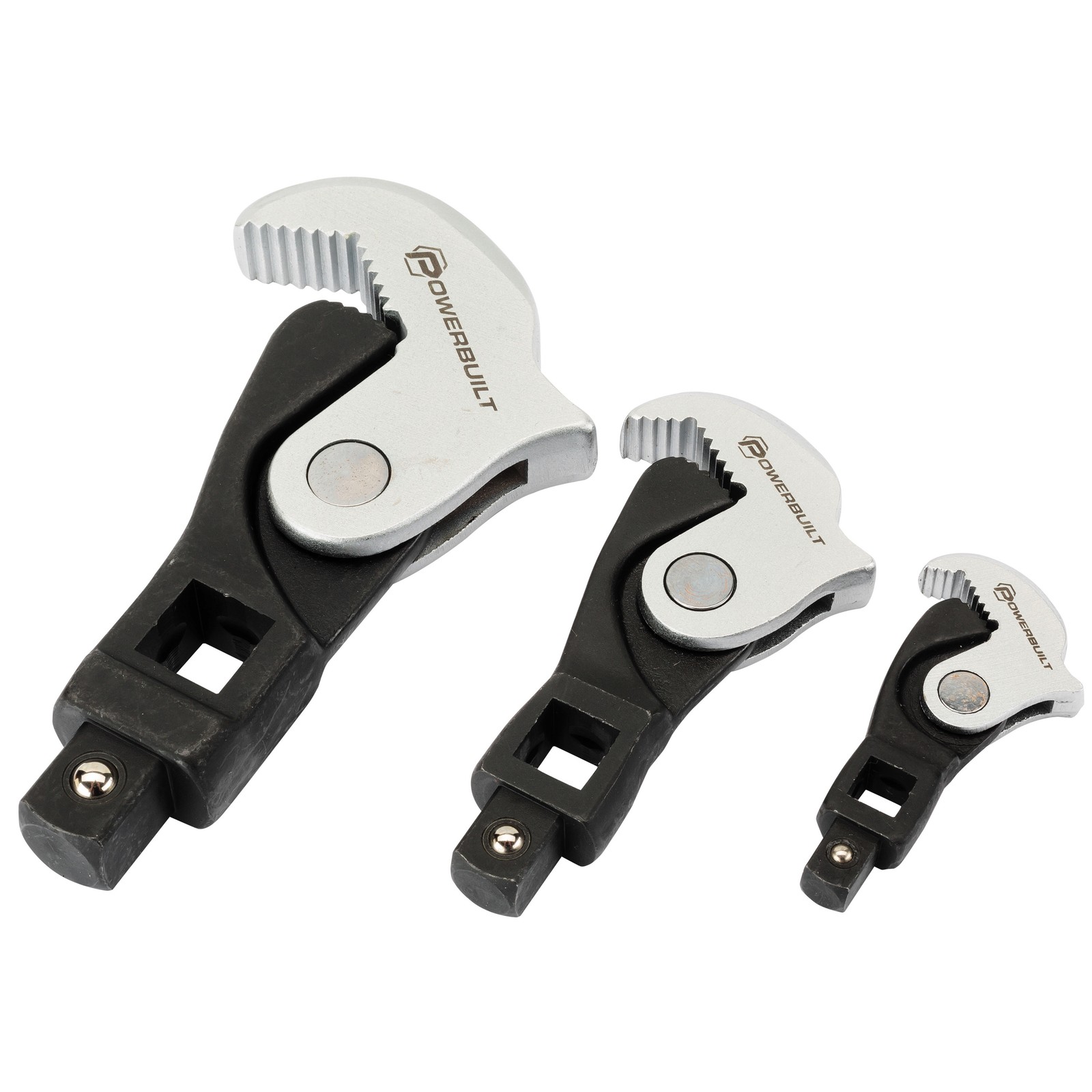 Powerbuilt 3 Piece Spring Crowfoot Wrench Set – 642963
