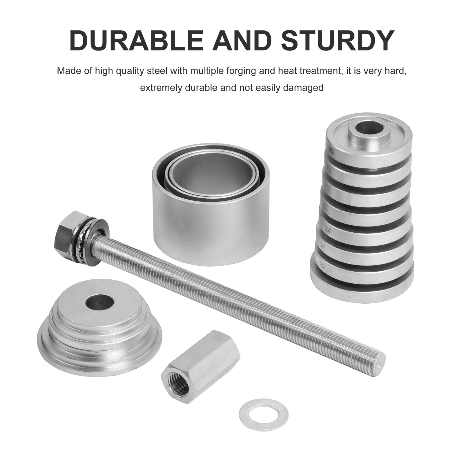 FWD Wheel Bearing Press Set Wheel Hub Removal & Installation Tool 31PCS