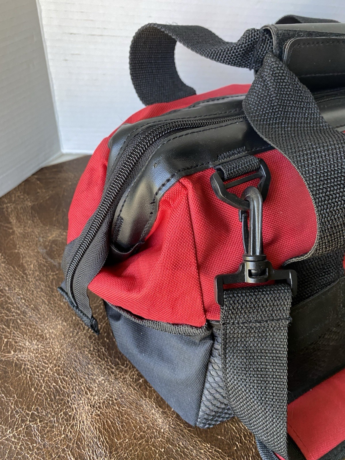 Craftsman Heavy Duty 21-Pocket Large Mouth Tool Tote Bag No. 40411 Red