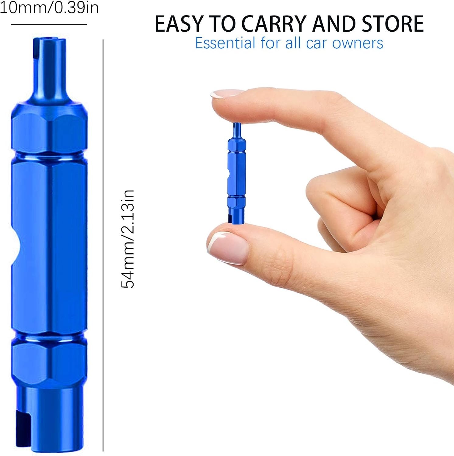 Aluminum Valve Core Remover Tool – Multi-Vehicle Tire Repair Solution