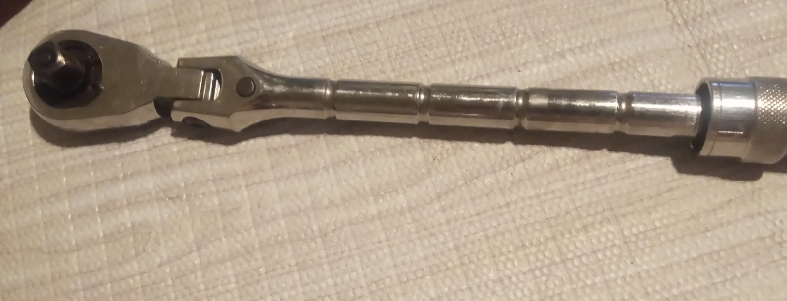 Stanley 7-85-782 Extendable Flex Head Ratchet 3/8”