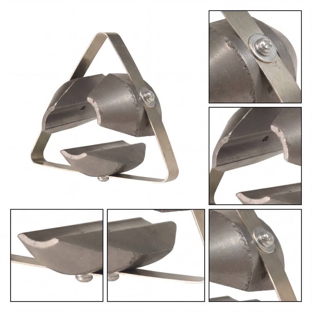 Metal Alloy Clamping Block for RIDGID K50 Drain Cleaner Sectional Cable