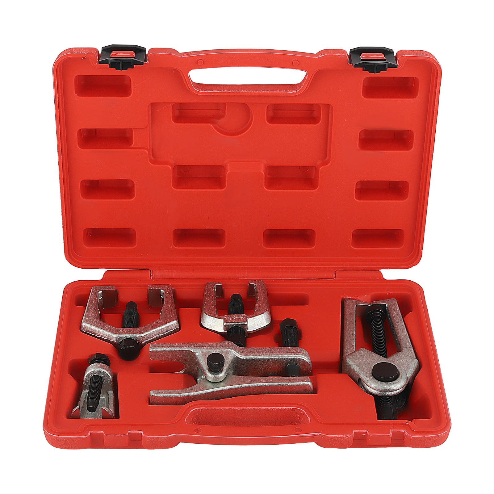 Pack of 5 Front End Service Tool +Carrying Case Pitman Arm Puller For Ball Joint