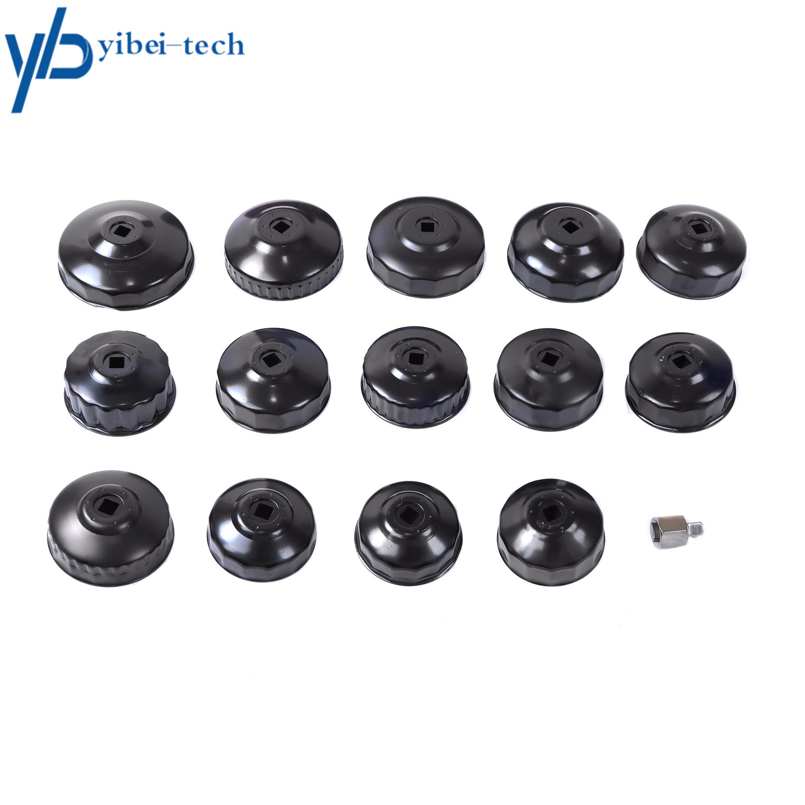 Oil Filter Sleeve Set Cup Sleeve Tool Set 14 Pieces Oil Filter Cap Wrench