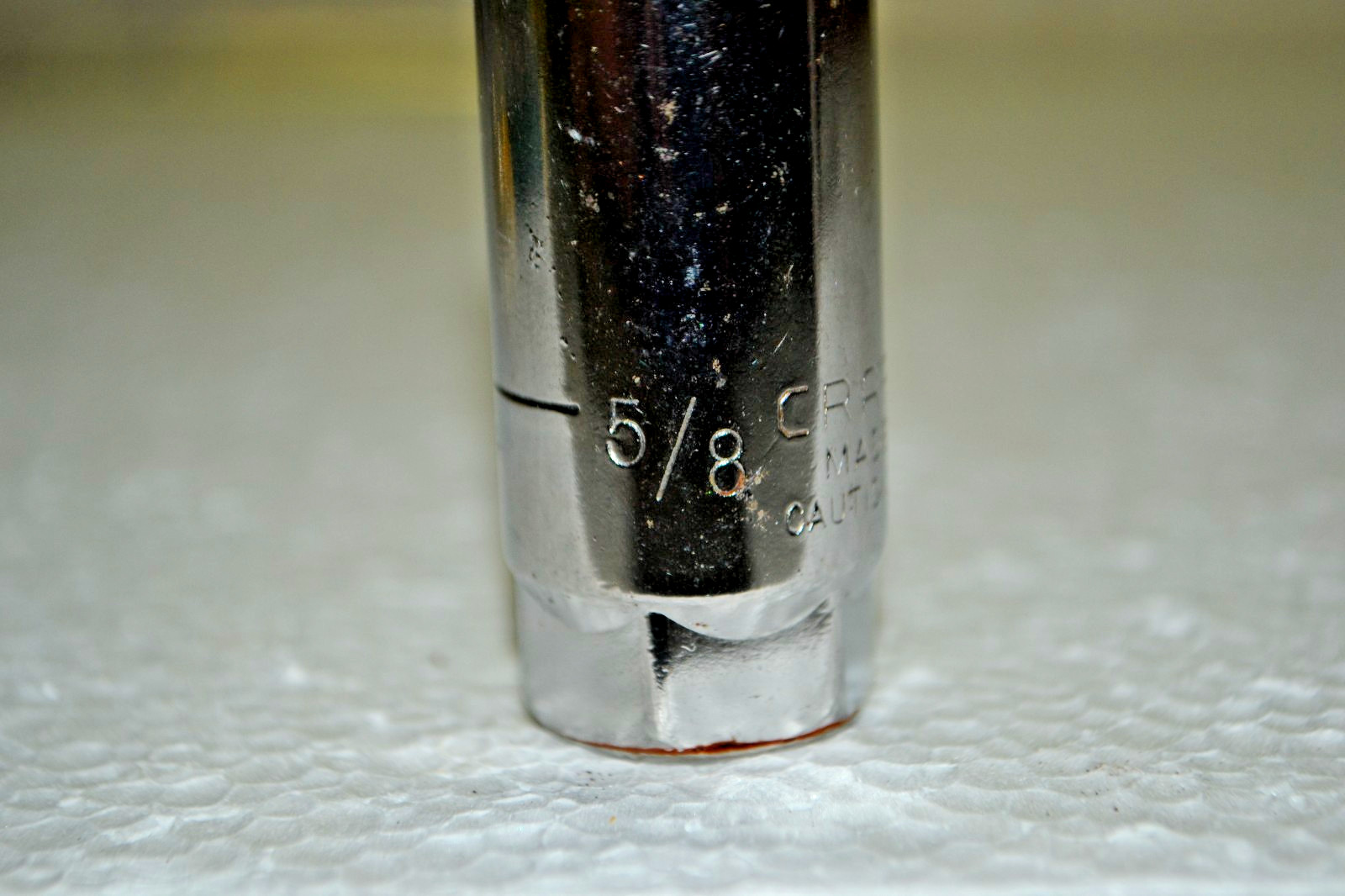 Craftsman SAE 3/8 Deep Well Drive 6 Point 5/8 Sockets Spark Plug Only
