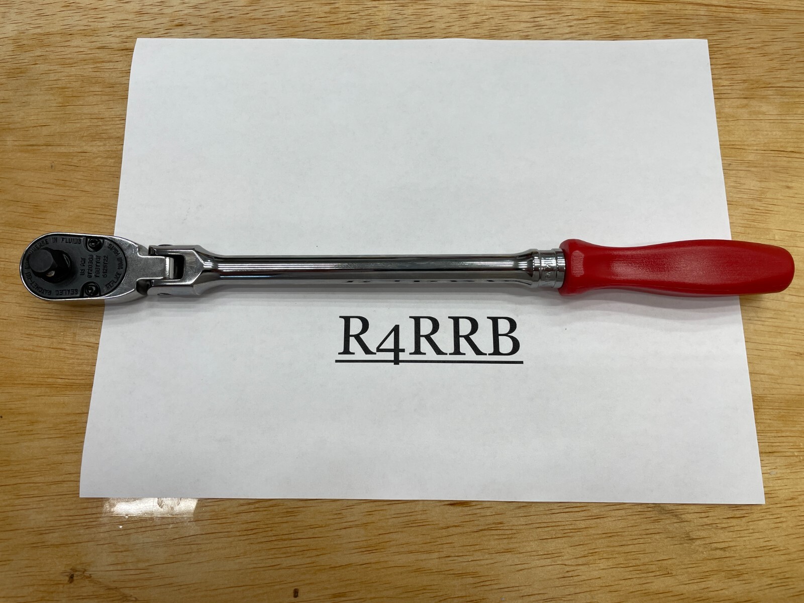 Snap-on Tools USA NEW CLASSIC RED 3/8″ Drive HARD Flex Head Ratchet FHLFD80AR