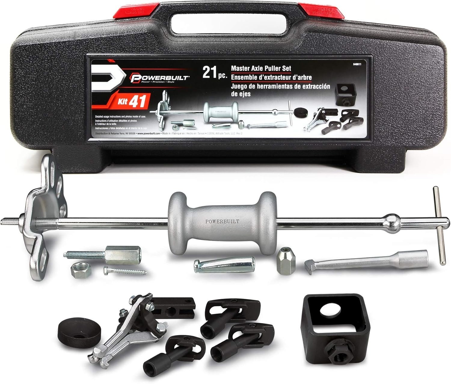Versatile Axle Puller & Slide Hammer Set – Perfect for Mechanics & Enthusiasts