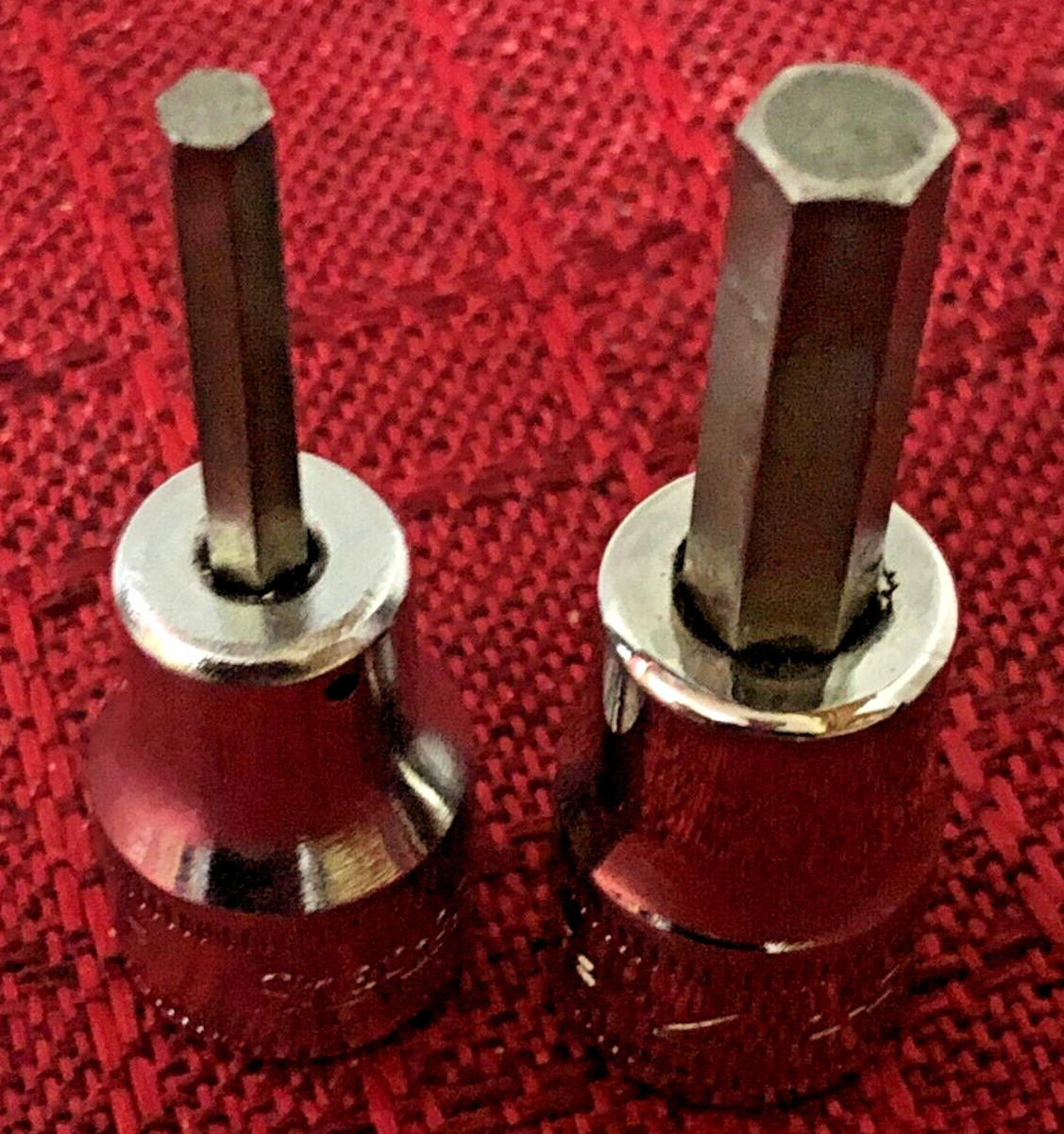 Snap On FAM4A & FAM7E Metric 4&7mm Chrome Hex Bit Socket 3/8″dr 2″L Good 8.5/10
