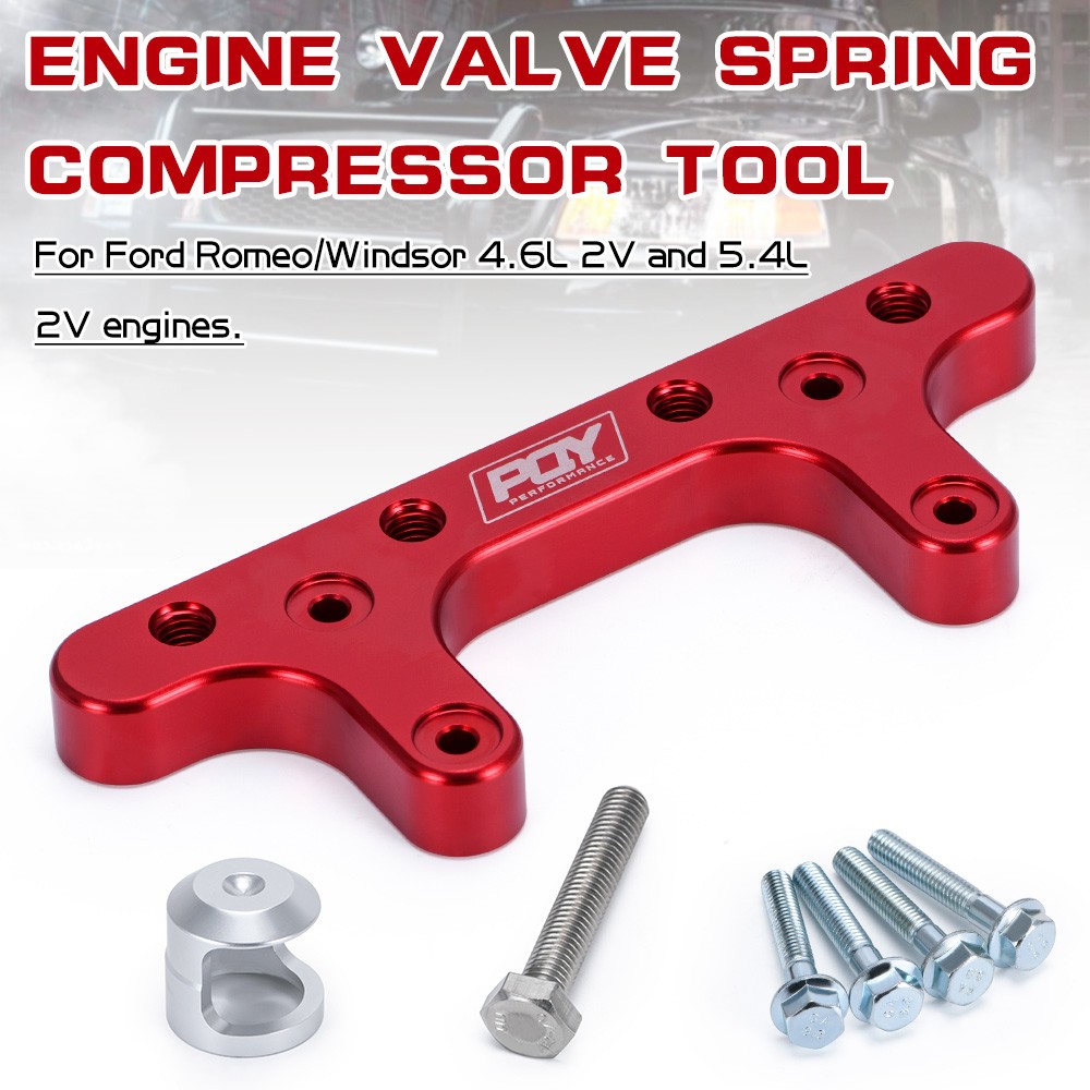 Valve Spring Compressor Tool Aluminum For 2V 4.6L 5.4L Ford Lincoln Mercury GT